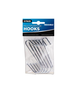 Multipurpose S Shape Hooks 6pk