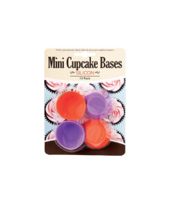 Mini Silicone Cupcake Moulds 12pk