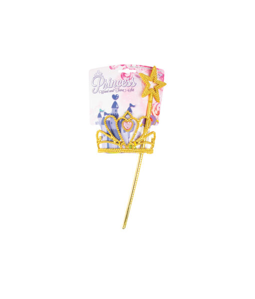 Princess Tiara & Wand Set LookSharpStore