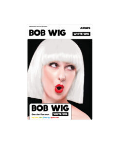 White Dress Up Bob Wig