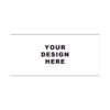 Custom Stickers 6pc - 14 x 6.5cm