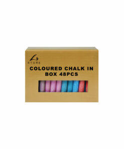Coloured Chalk In Box 48pc