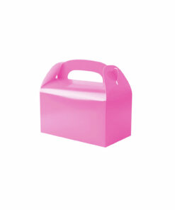 Alternative view of Light Pink Paper Treat Box 6pc (Side Seal)