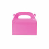 Light Pink Paper Treat Box 6pc (Side Seal)