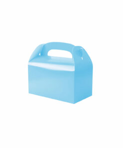 Alternative view of Light Blue Treat Box 6pc (Side Seal)