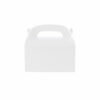 White Paper Treat Box 6pc (Side Seal)