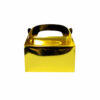 Gold Paper Treat Box 6pc (Side Seal)