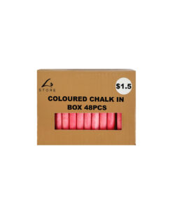 Coloured Chalk In Box 48pc