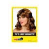 70'S Lady Brunette Wig