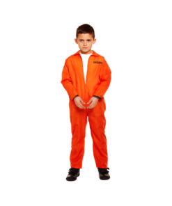 Orange Overalls Child