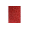 Red glitter cardboard sheet in A4 size coming in pack of 10