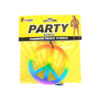 Rainbow peace symbol Hippie necklace for Halloween costume, dress up and prop