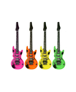 Inflatable Neon Guitar Assorted 106cm