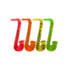 Inflatable Neon Saxophone Assorted 75cm