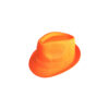 Neon Gangster Hat Orange