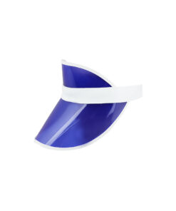 Alternative view of Blue Transparent Plastic Visor