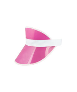 Alternative view of Pink Transparent Plastic Visor