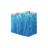 Blue luau table skirt in size of 75cm x 274cm