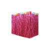 Hot pink luau table skirt in size of 75cm x 274cm