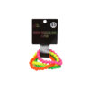 Neon bracelets in pink, yellow, orange, and green colour coming in set of 4 pieces