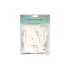 White letters with tape in pack of 46
