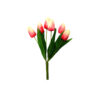 Pink 7 Head Tulip 37cm