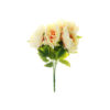 Peach 5 Head Peony 44cm
