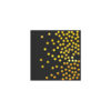 Black With Gold Dots Small Napkins 20pc