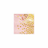 Pink With Gold Dot Small Napkin 20pc