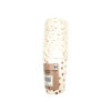 Disposable paper cups in white colour with rose gold dots coming in pack of 20 pieces