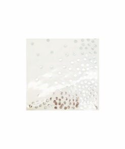 Silver Dots Large Napkins 20pc