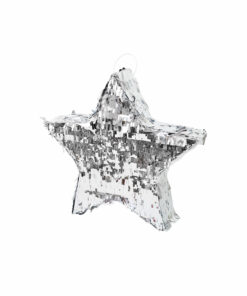 Alternative view of Silver Foil Star Pinata
