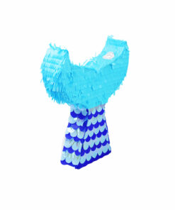 Alternative view of Blue Mermaid Tail Pinata