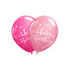 Mixed Pink Happy Birthday Latex Balloons 12inch 10pk