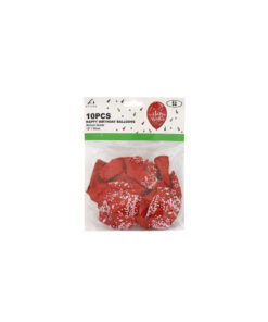 Alternative view of Red Happy Birthday Latex Balloons 12inch 10pk