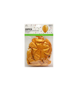 Alternative view of Gold Metallic Latex Balloons 12inch 20pk