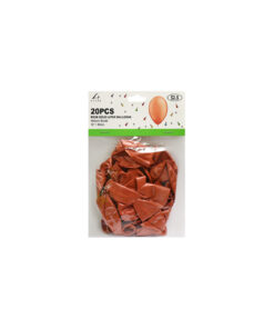 Alternative view of Rose Gold Metallic Latex Balloons 12inch 20pk