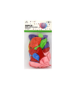Alternative view of Mixed Latex Plain Balloons 12inch 50pk