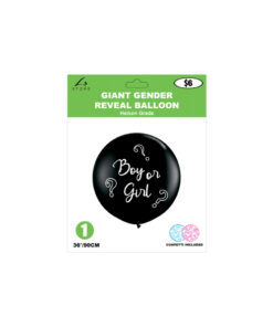 Alternative view of Giant Gender Reveal Balloon 36inch 1pc