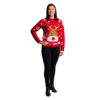 Xmas Jumper Reindeer Lady