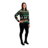 Xmas Jumper Snowman Lady