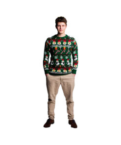 Xmas Jumper Snowman Man