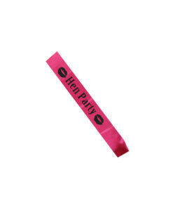 Alternative view of Pink Hens Party Sash