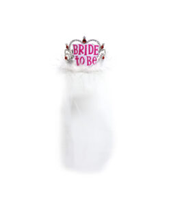 White Bride To Be Crown