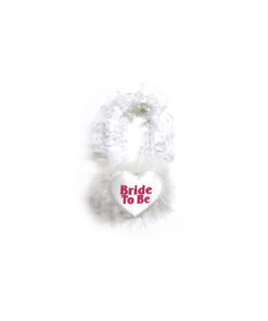 White Bride to be Garter