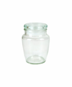 Glass Storage Jar 6.8x6.8x9.2cm