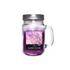 Lavender Scented Candle In Glass Jar
