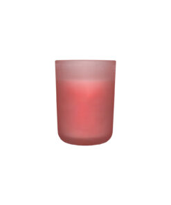 Rose Scented Candle In Glass Jar