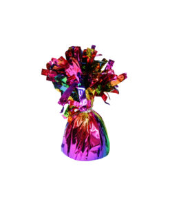 Rainbow foil balloon weight