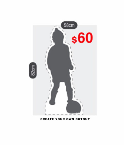 Cut Out Store Single Medium Cutout 60x82cm – LookSharpStore